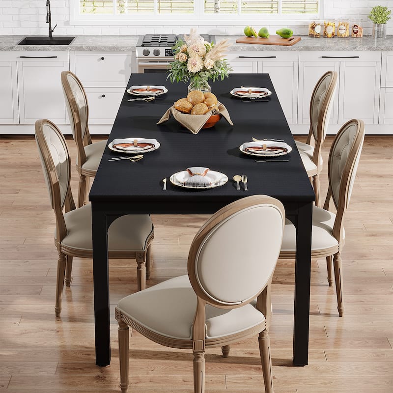 78.7-inch Long Kitchen Dining Table for 6-8