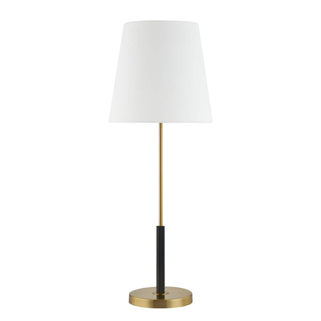 Tessa 34" Table Lamp with Fabric Shade (Set of 2)