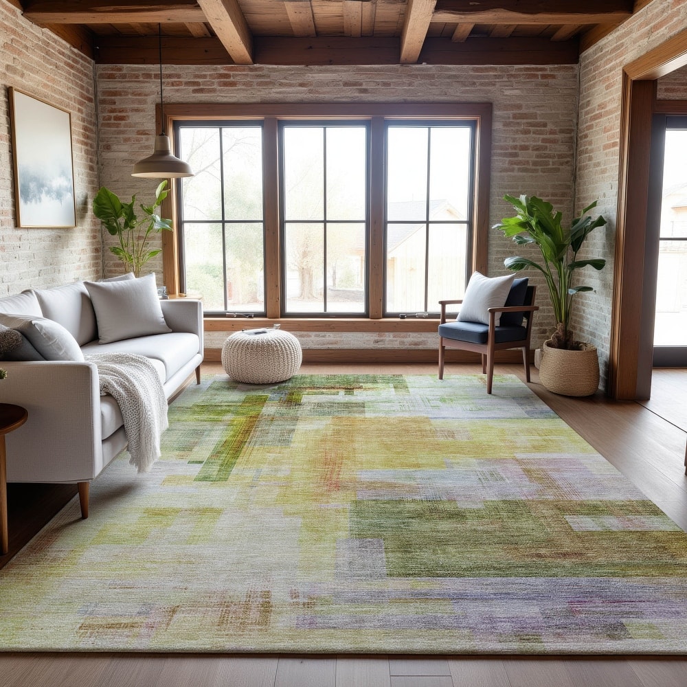 Premium Washable Super Soft Modern Abstract Mayfield Rug