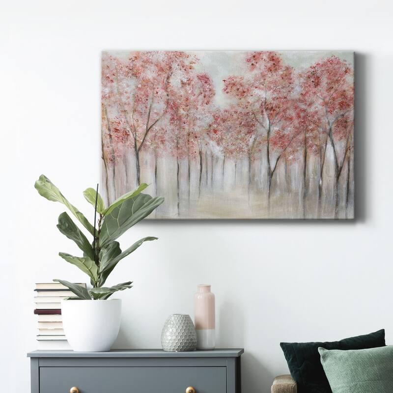 Blushing Spring Premium Gallery Wrapped Canvas - Ready to Hang