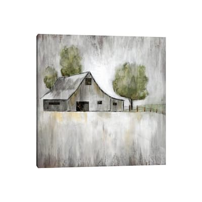 iCanvas "Weathered Barn" by Nan Canvas Print
