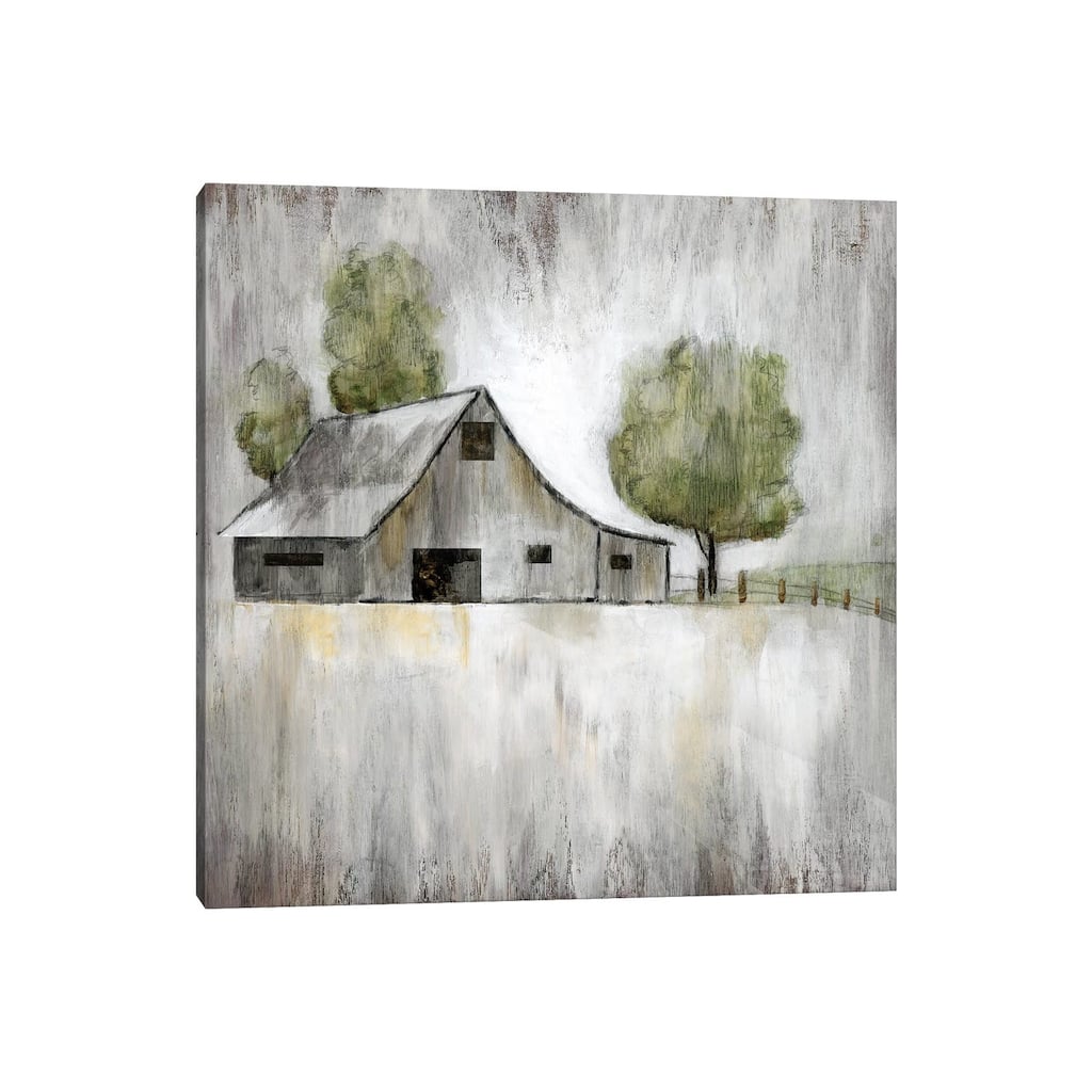 iCanvas "Weathered Barn" by Nan Canvas Print