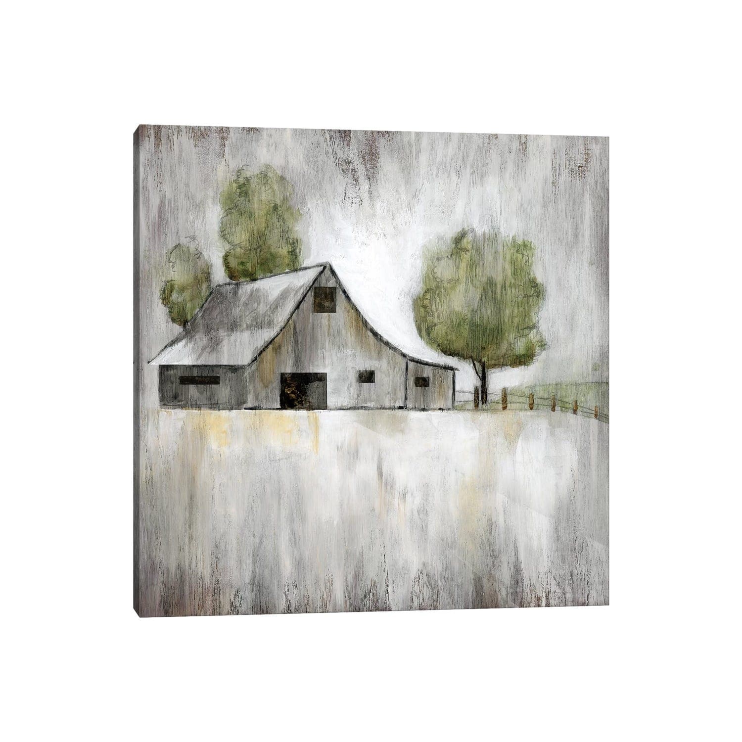 iCanvas "Weathered Barn" by Nan Canvas Print