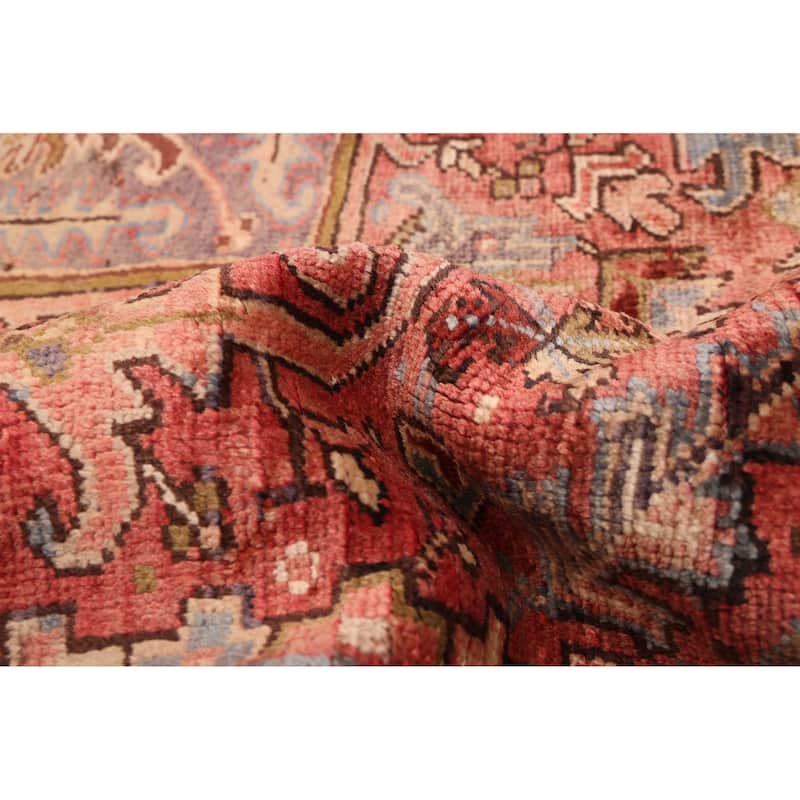 ECARPETGALLERY Hand-knotted Sarabi Red Wool Rug - 9'4 x 13'0