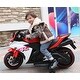 preview thumbnail 4 of 26, Kids Ride-On Motorcycle 12V with Music, Stories, and Lighting Wheels, Perfect Holiday Gift for Young Riders