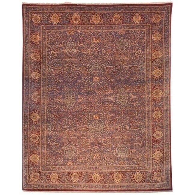 SAFAVIEH Couture Hand-knotted Lavar Mansooreh Traditional Oriental Wool Rug with Fringe