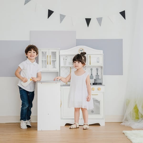 slide 2 of 10, Teamson Kids - Little Chef Upper East Retro Play Kitchen