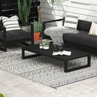 Outsunny Reversible Outdoor Rug, 8' x 10' Waterproof Plastic Straw Floor Mat, Portable RV Camping Carpet
