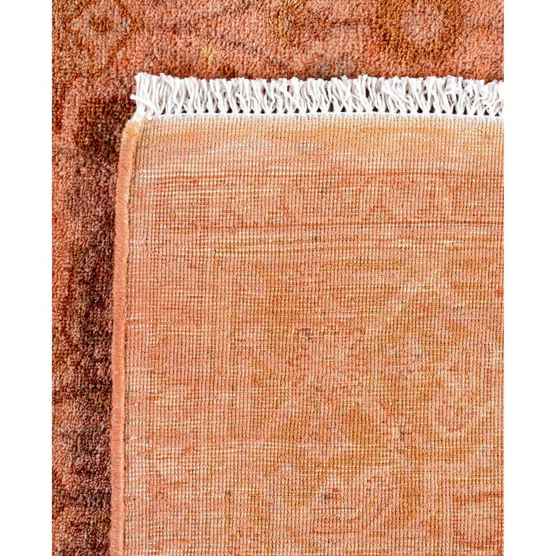 Overdyed One-of-a-Kind Hand-Knotted Area Rug - Beige - 3' 3" x 10' 1"