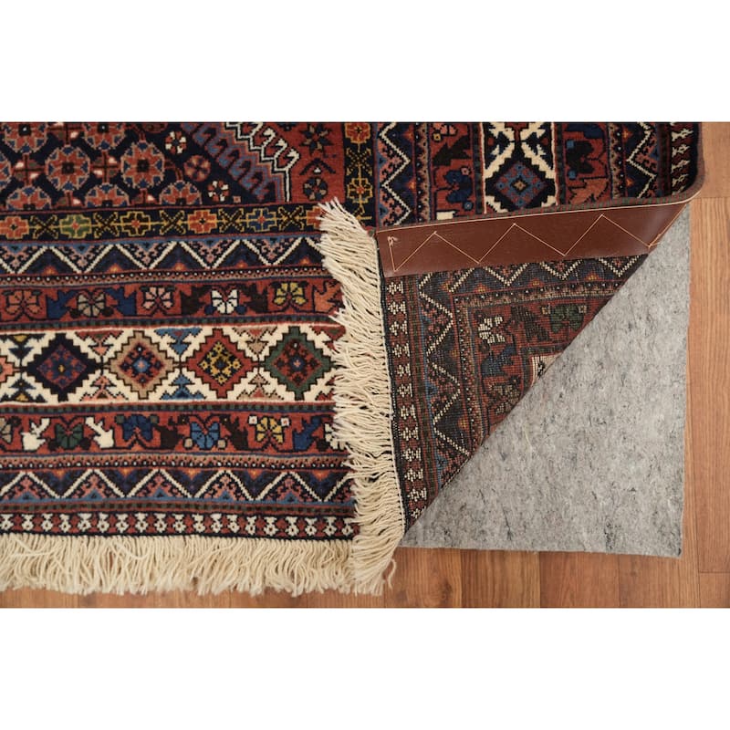 Hand Knotted Oriental 100% Wool Carpet Traditional Tribal Oranges & Rust Yalameh Area Rug - 13' 1'' X 10' 0''