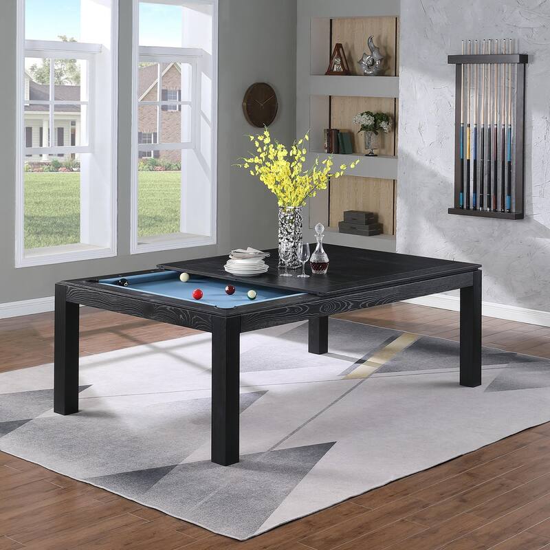 Ashmont Slate Pool Table with Dining Top