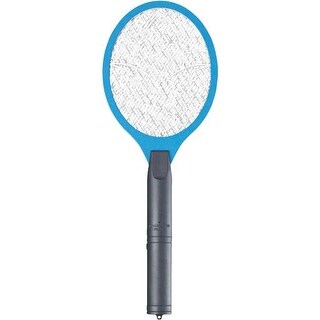 electronic racket zappers with protective grids