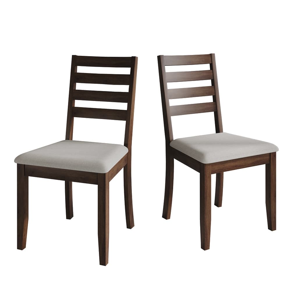 CraftPorch Simple Timeless Wooden Dining Chairs (Set of 2)