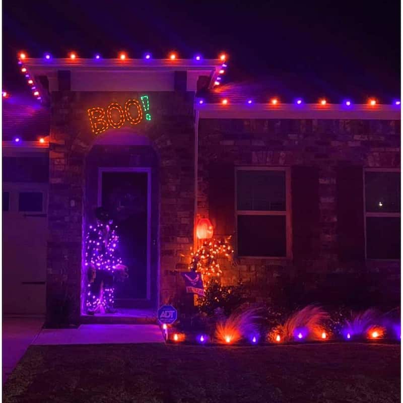 LED Halloween Sign Little BOO 36in