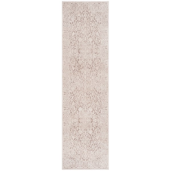 slide 2 of 18, SAFAVIEH Reflection Suhad Oriental Rug 2'3" x 10' Runner - Beige/Cream - Runner
