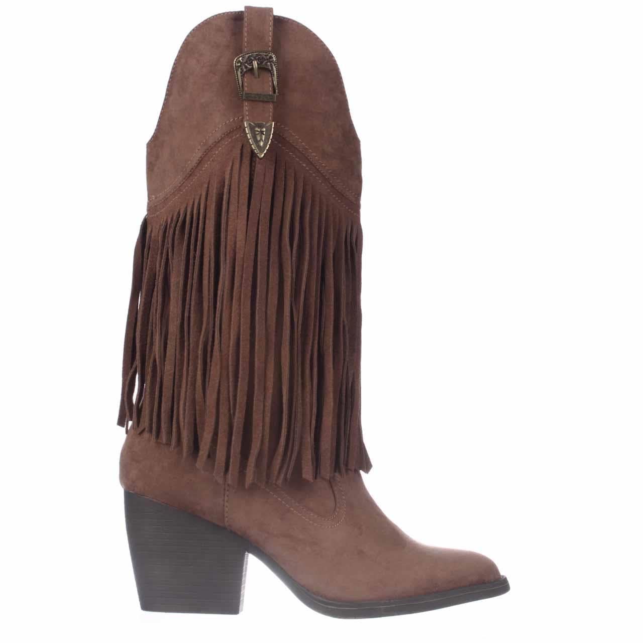 madden girl fringe boots