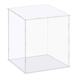 Display Case Box Acrylic Box Transparent Showcase 26x26x31cm for ...