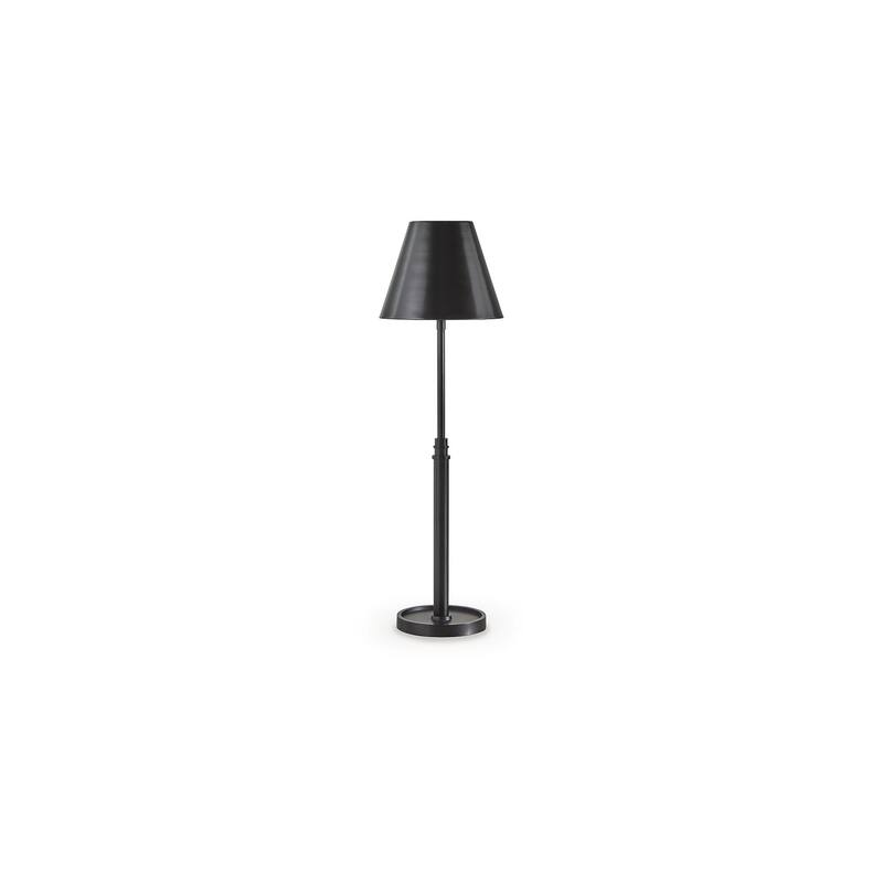 Signature Design by Ashley Wimner Black Table Lamp - 10" W x 10" D x 32" H