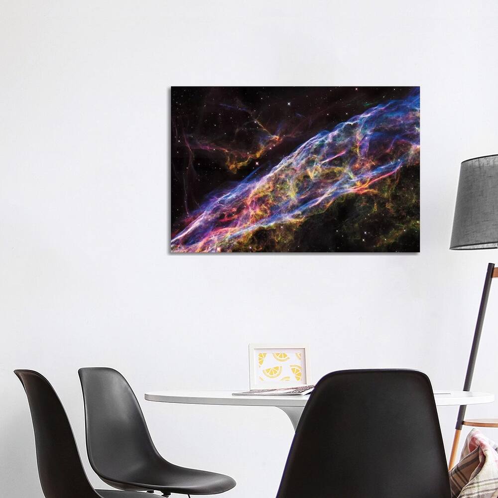iCanvas "NGC 6960 (Witch's Broom Nebula), Veil Nebula, Cygnus Loop" by NASA Canvas Print