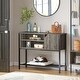 preview thumbnail 12 of 20, Kitchen Sideboard Buffet Cabinet with Adjustable Shelves Console Table