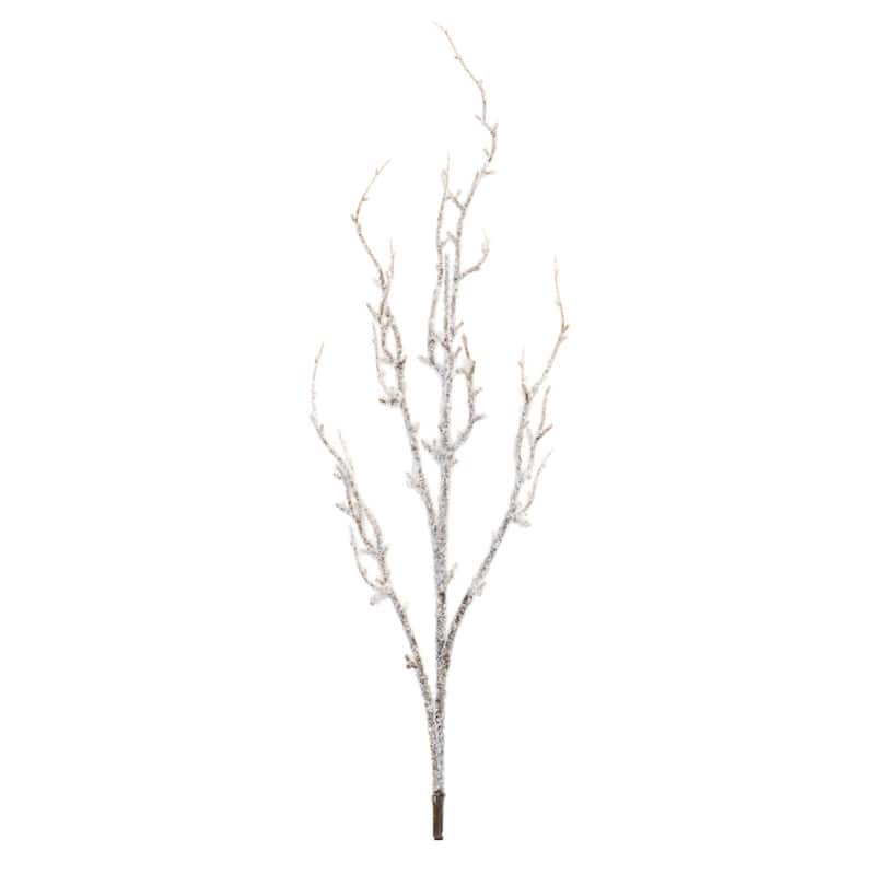 Icy Winter Artificial Christmas Twig Branch Spray - 33.25" - Set of 6