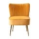preview thumbnail 38 of 82, Haven Contemporary Velvet Upholstered Accent Chair