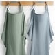 preview thumbnail 13 of 16, Muslin Nursing Cover - 100% Cotton, Pack of 2 by Comfy Cubs Fern and Pacific Blue