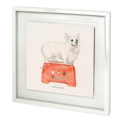 Corgi's Backery I Framed Art Print