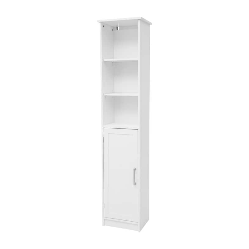 Freestanding Bathroom Storage Tall Linen Tower Storage Organizer
