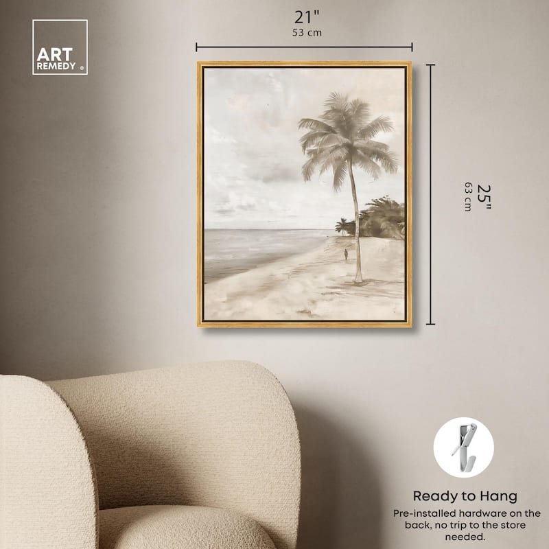 Vastness of the Sea II Canvas by Art Remedy