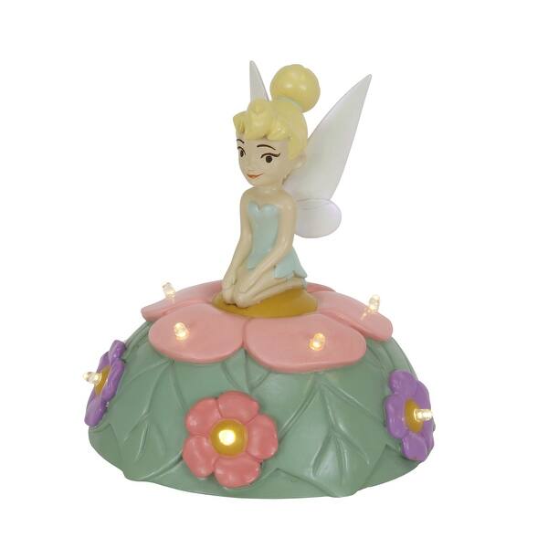 slide 2 of 7, Bedtime Originals Disney Tinker Bell Table Top Night Light Nursery Lamp