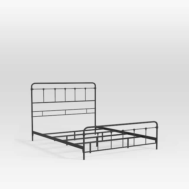 Kotter Home Modern Industral Cordova Metal Bed Frame