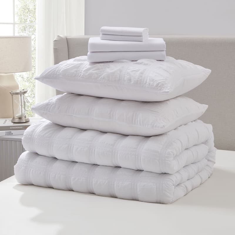 Empyrean Modern Comforter Seer Sucker