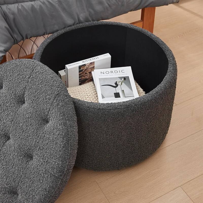 2East Storage Comfort Seat Ottoman by DormCo