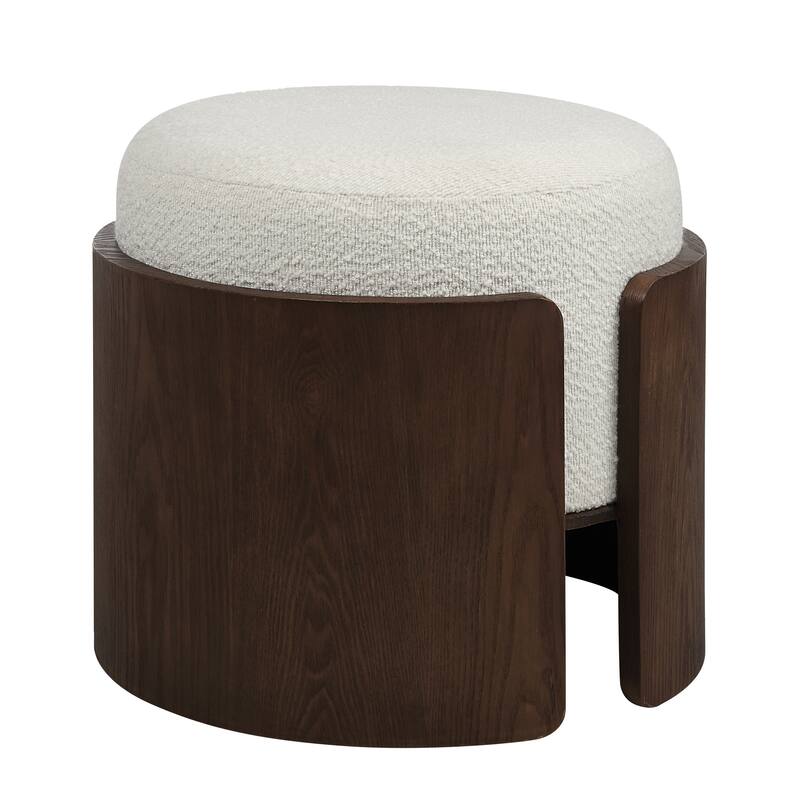 Renwil Capsula 18.0" Height Ottoman, Brown