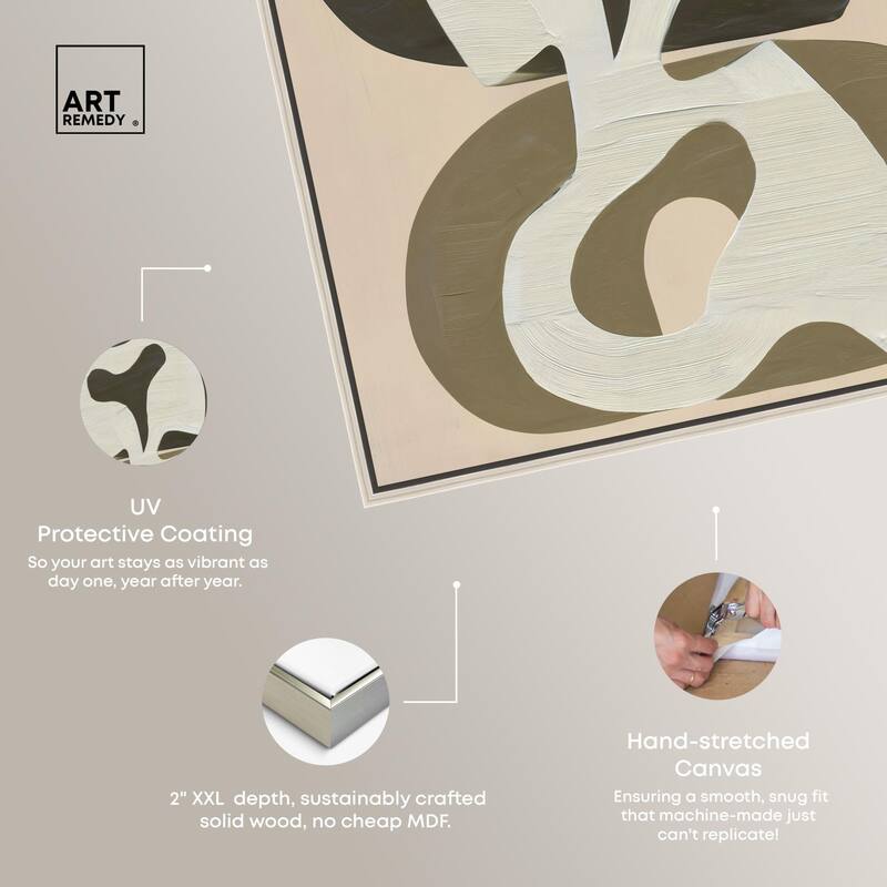 Shapes of Sage II Canvas by Art Remedy