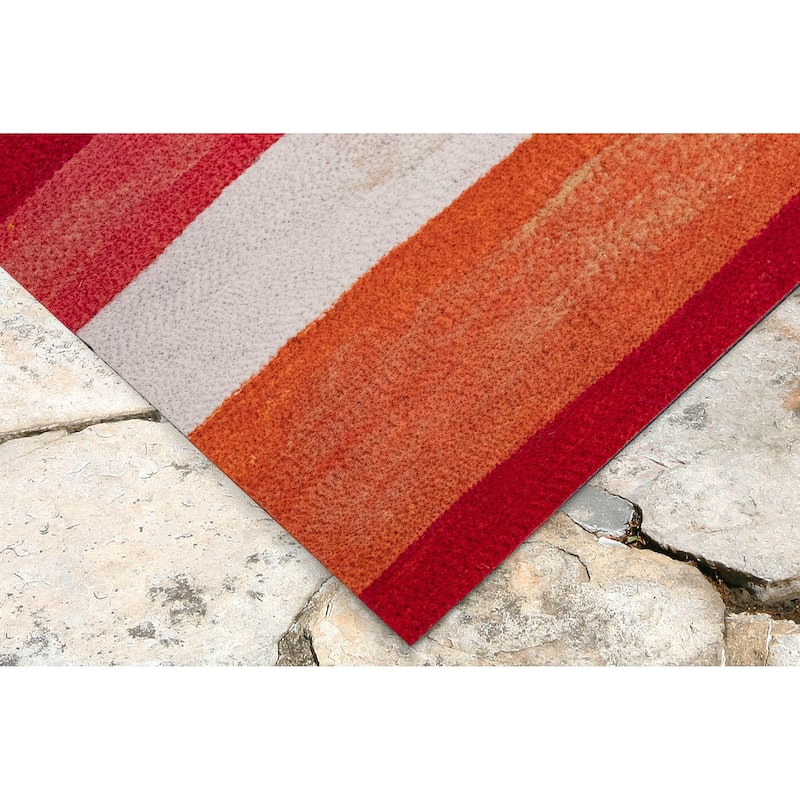 Liora Manne Visions II Painted Stripes Indoor/ Outdoor Area Rug
