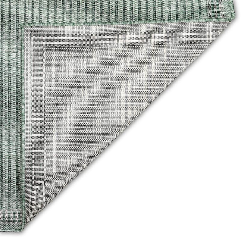Liora Manne Malibu Simple Border Indoor/Outdoor Rug