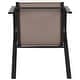 preview thumbnail 29 of 55, Outdoor Stacking Sling Patio Chairs (Set of 4)