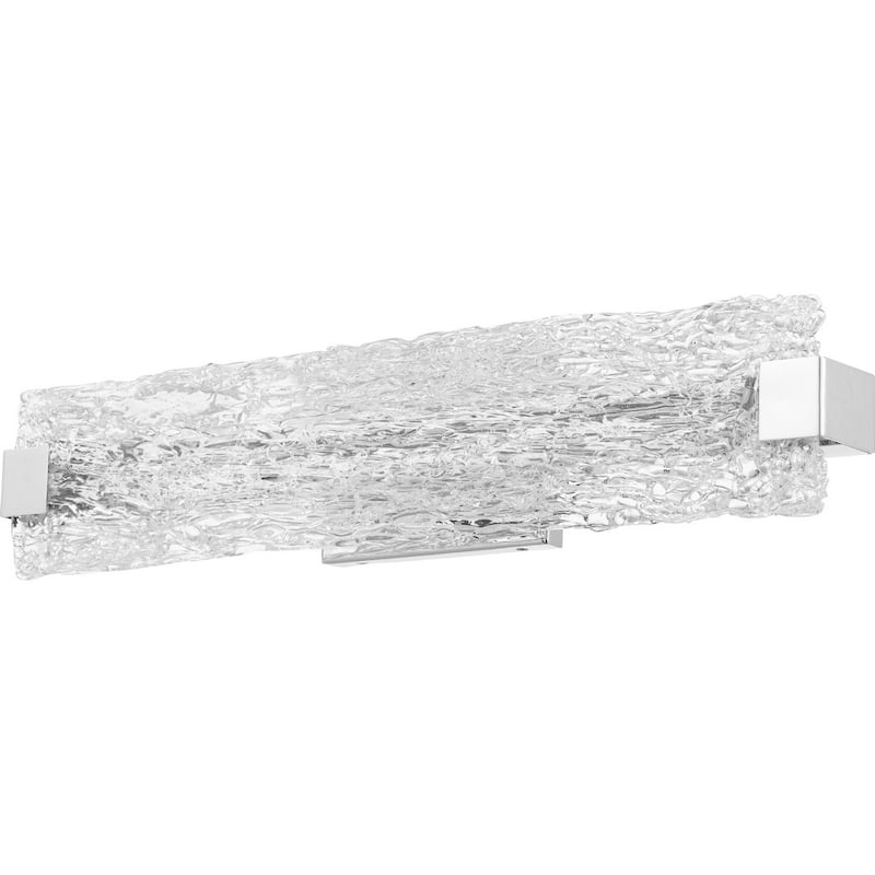 Winter LED Bathroom Vanity Light in Polished Chrome