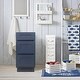 preview thumbnail 17 of 20, Vanity Art 15 Inch Bathroom Vanity Cabinet Blue