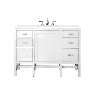 James Martin Vanities E444-V48-3WZ Addison 48" Free Standing Single