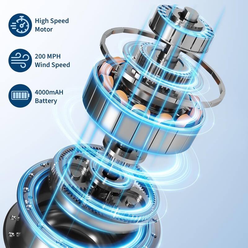 Cordless- Electric Leaf Blower, 2 Speed Mode