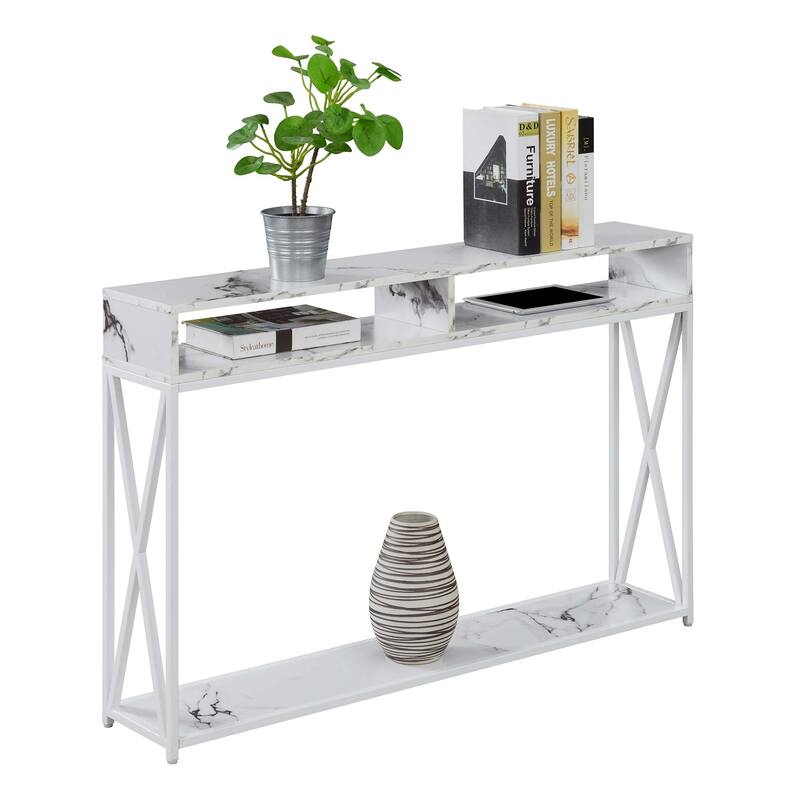 Convenience Concepts Tucson Deluxe Console Table with Shelf