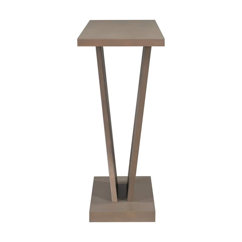 Classic Style V-Base Design Wood Console Table