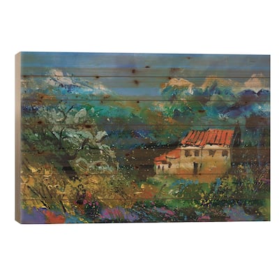 Provence - 54223 Print On Wood by Pol Ledent - Multi-Color
