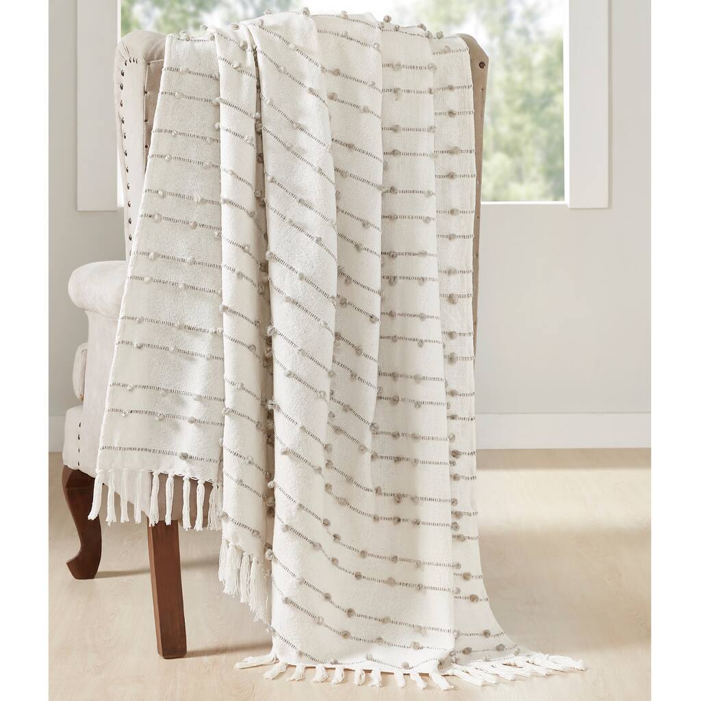 Modern Threads Lana Cotton Rich Throw - Overstock - 34785837