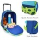 preview thumbnail 2 of 5, 3-Way Kids Suitcase Luggage or Toddler Rolling Backpack with wheels