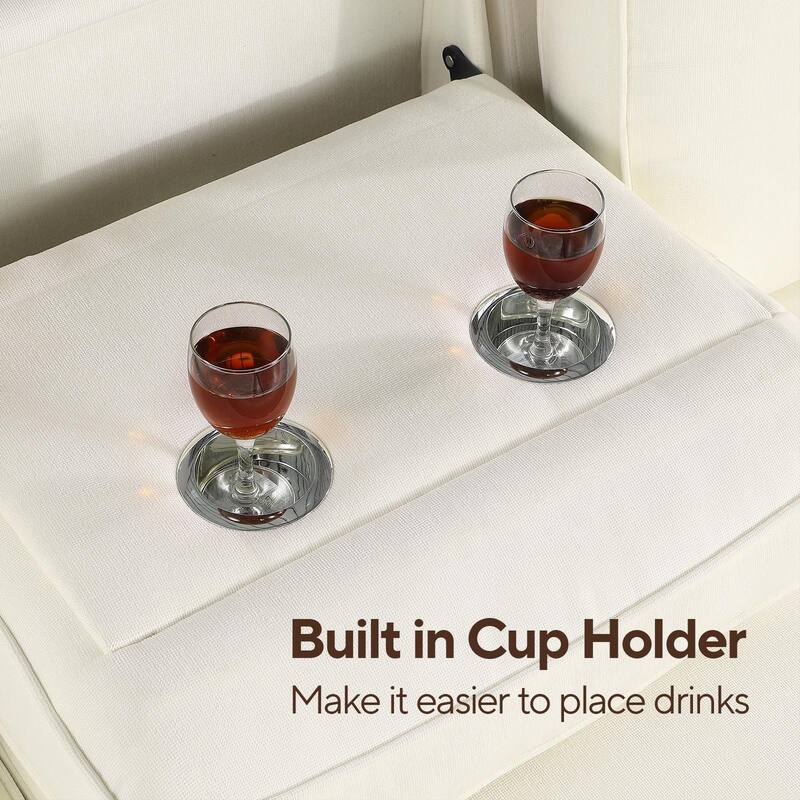 Upholstered Sleeper Sectional Sofa with Storage, USB Ports and Cup Holders, Multi-Functional Modern Sectional Sofa