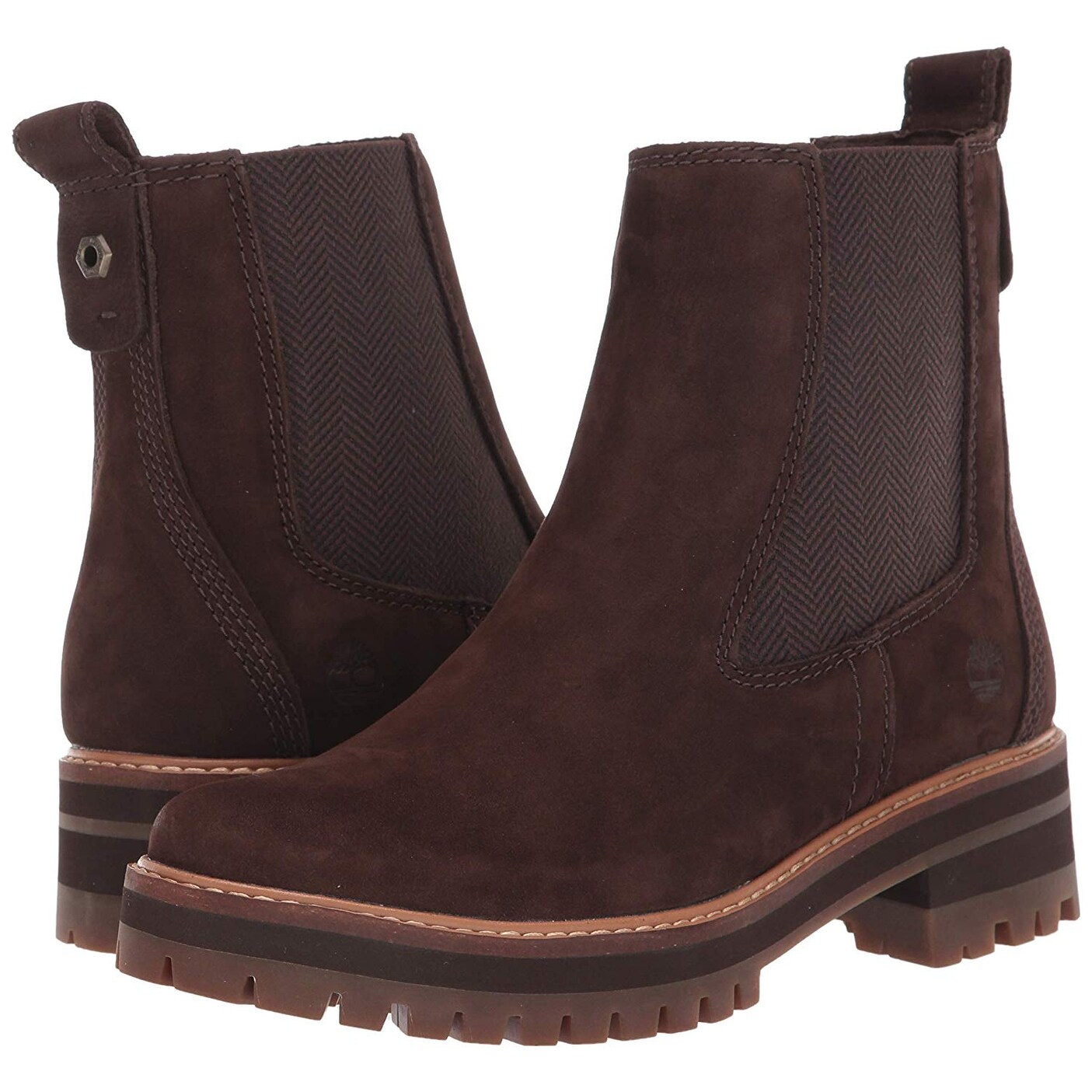 timberland courmayeur valley shearling saddle leather ankle boots